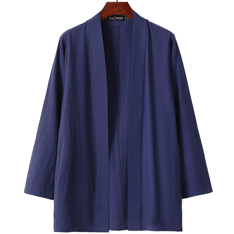 Big and Tall Male Kimono Cardigan