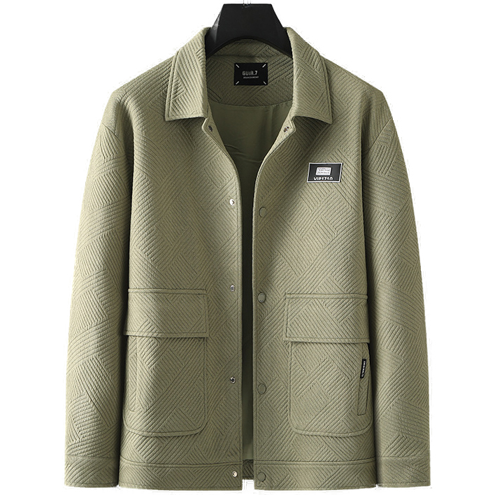 Big and Tall Men's Button Down Work Jacket