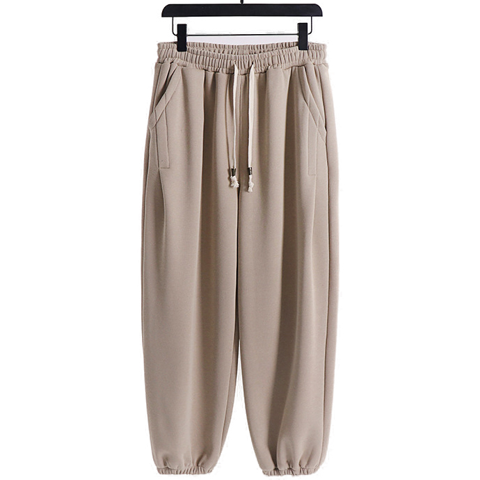 Puls Size Mens Winter Sweatpants Joggers With Drawstring Pants