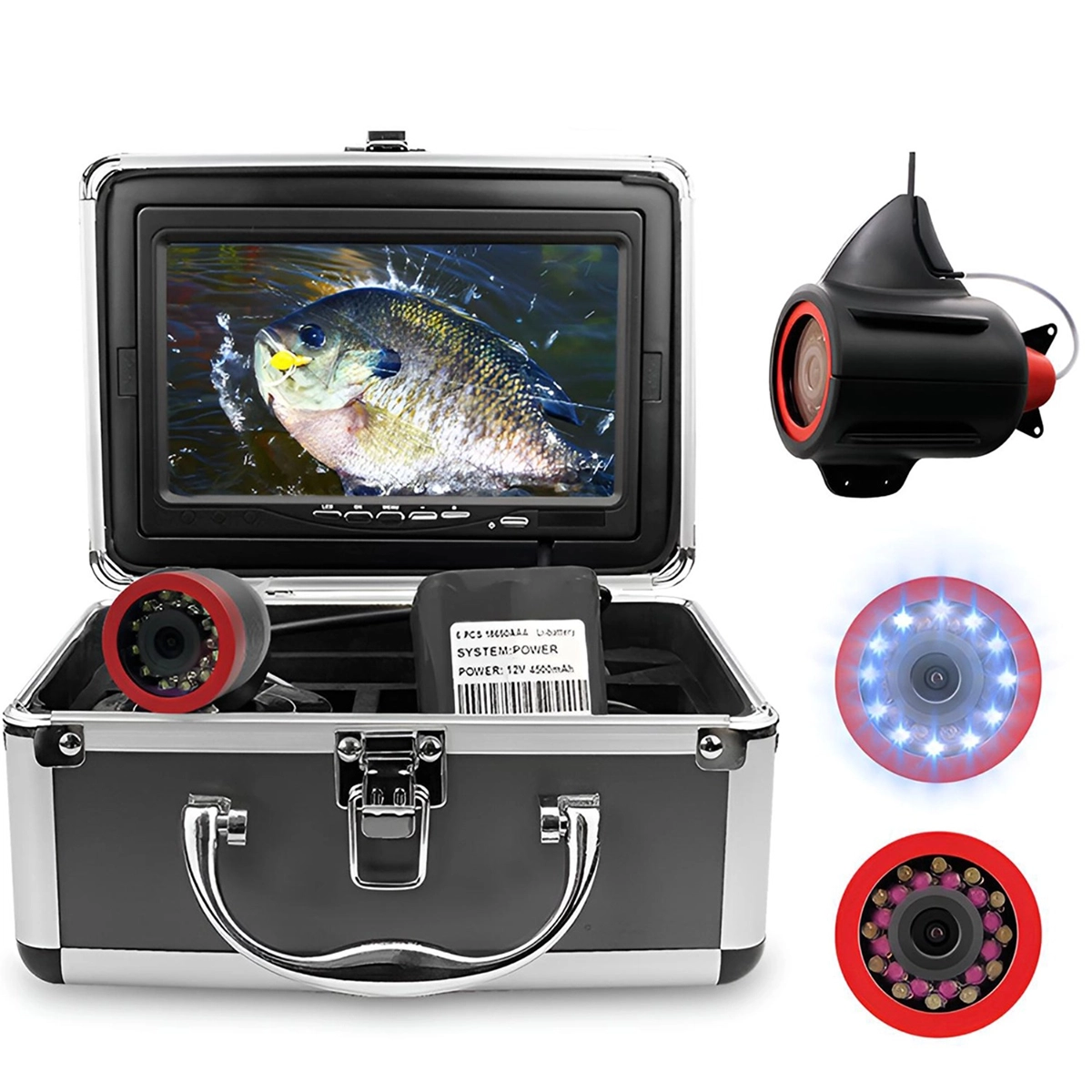 4500mah Rechargeable Fishing Finder Battery for Underwater